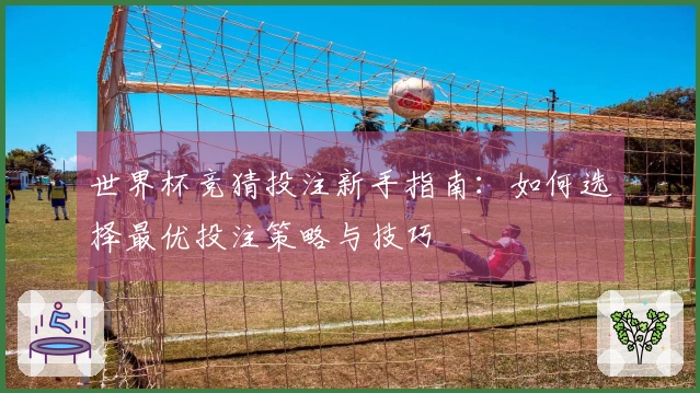 世界杯竞猜投注新手指南：如何选择最优投注策略与技巧